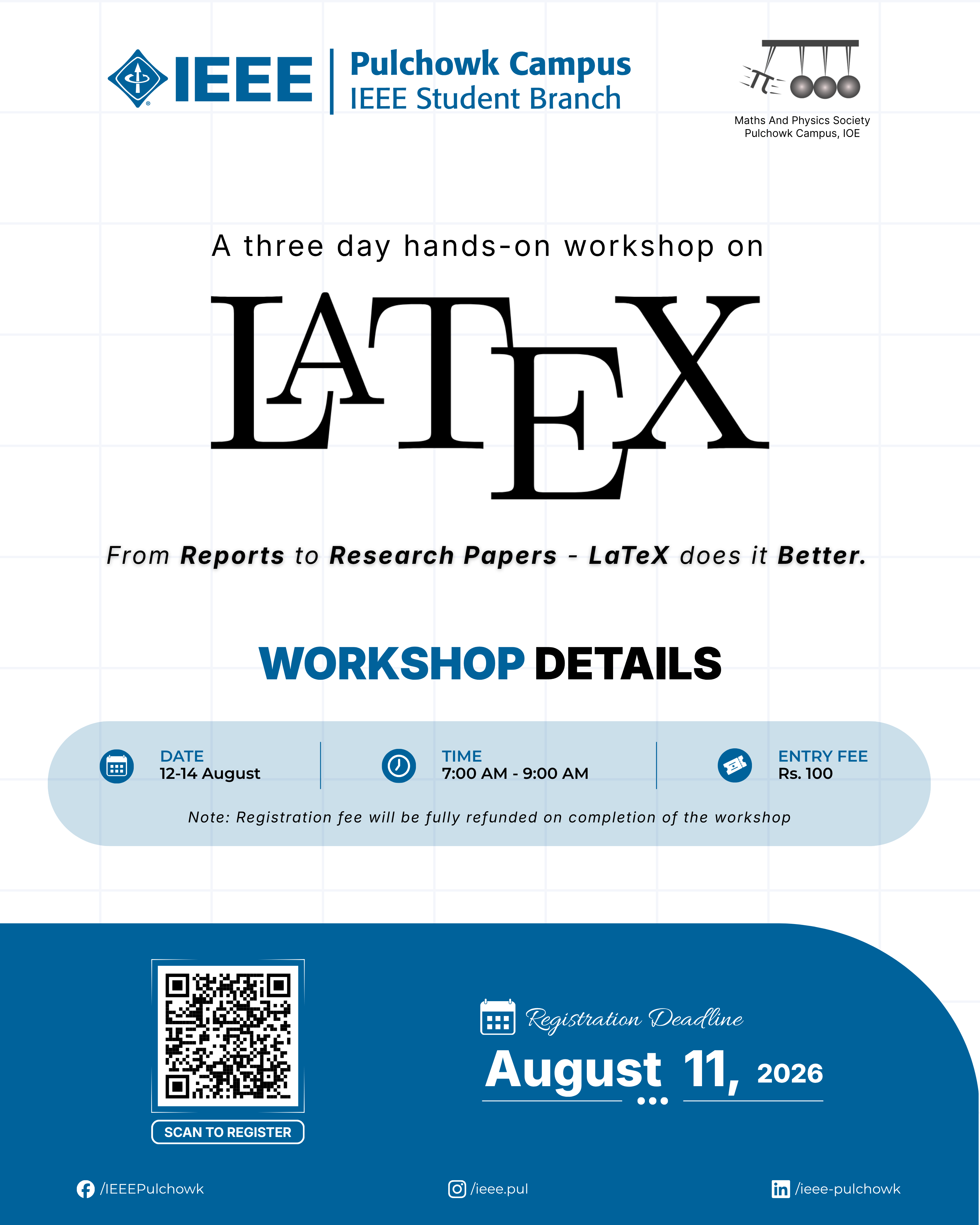 LaTeX Workshop 2026